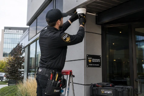 CCTV camera installation and monitoring