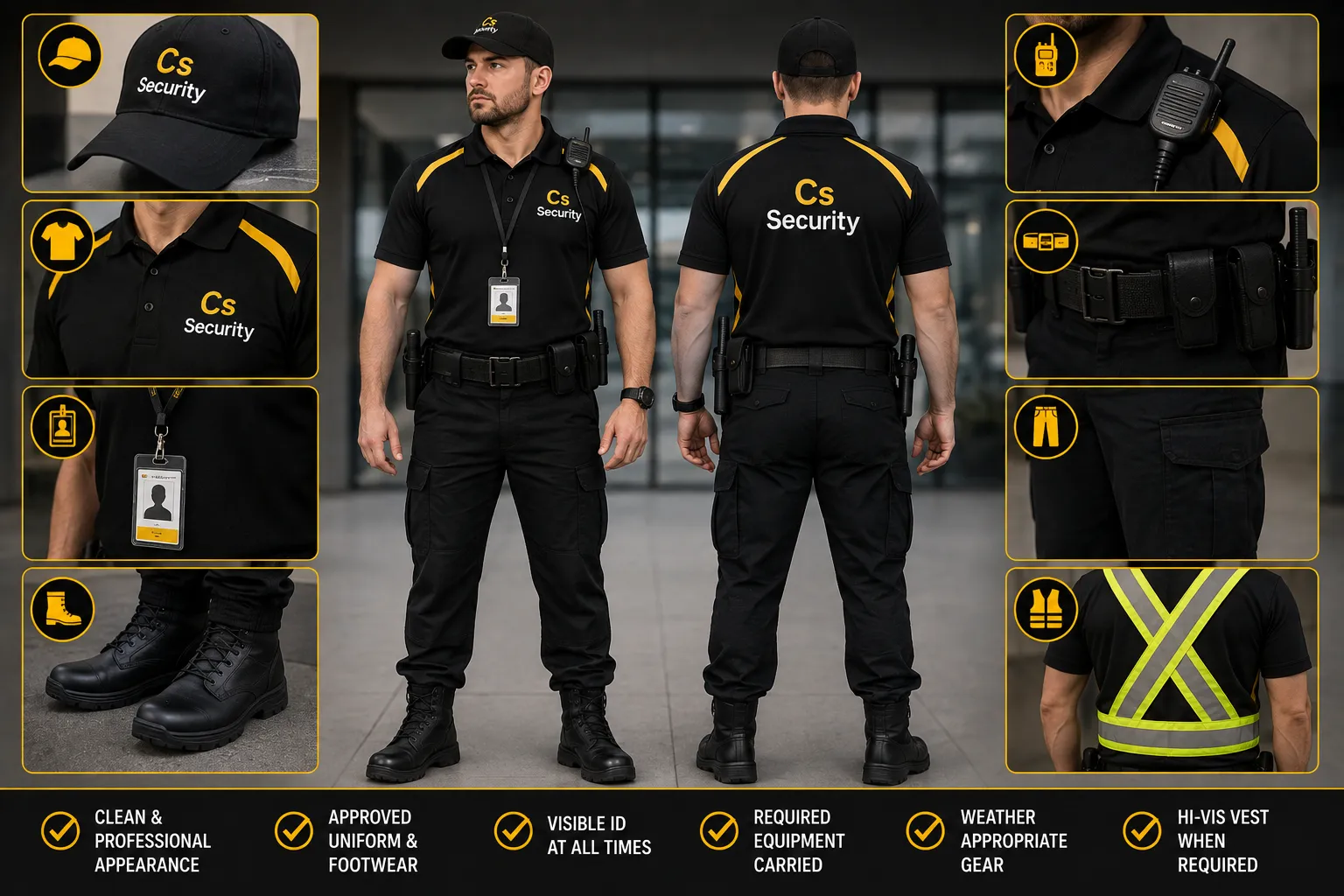 Security Guard Uniform Rules in Alberta | Complete Guide