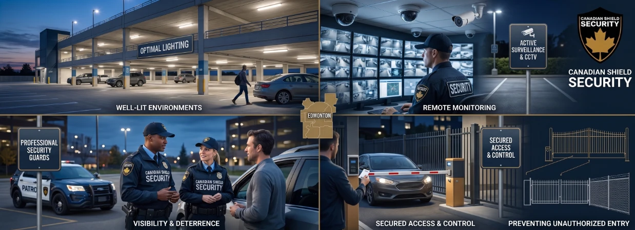 Parking Lot Security Edmonton: Stop Crime and Theft Fast