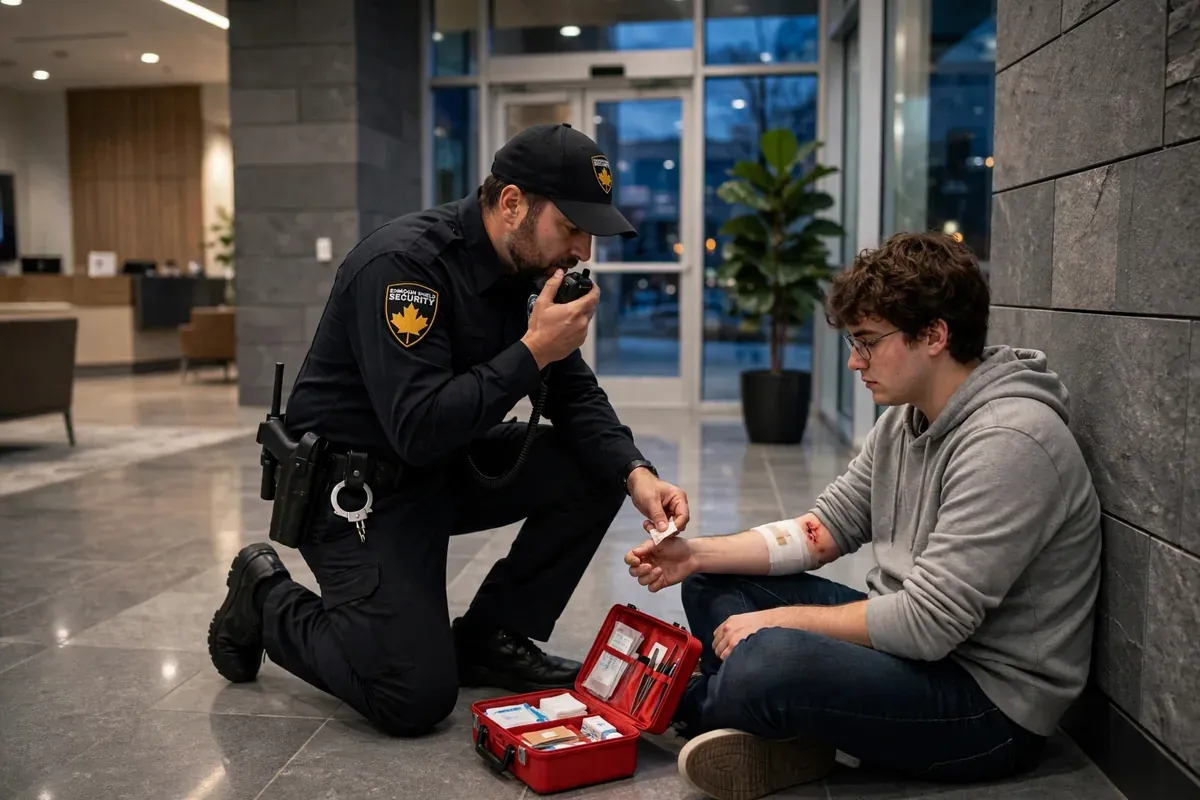 Medical Emergency Security Guard Response Edmonton Guide